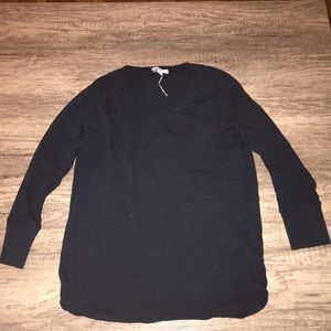 James Perse Black Long Sleeve
